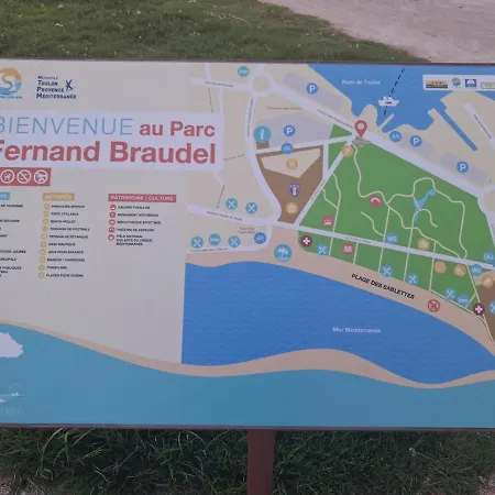 Apartment Bord De Mer, Clim, Vue Jardin, Parking *